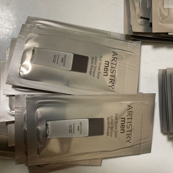 Amway Artistry men facial Moisturizer, Serum, Face Wash Post Shave Toner Samples - Picture 5 of 5